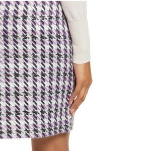 halogen Tweed Miniskirt